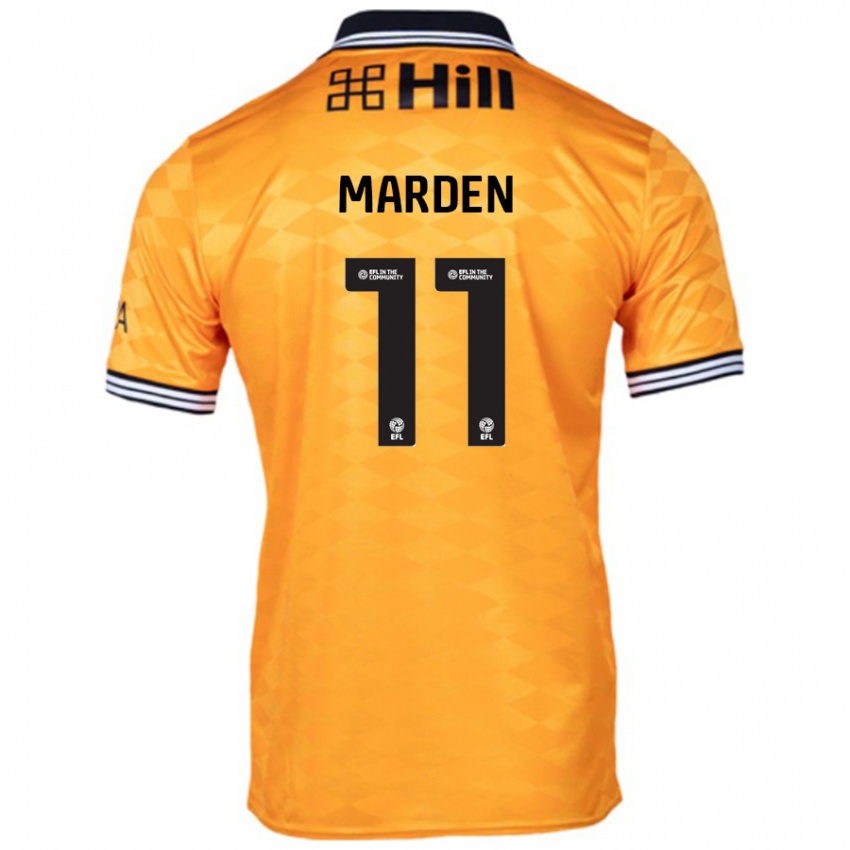 Criança Camisola Ella Marden #11 Laranja Principal 2024/25 Camisa