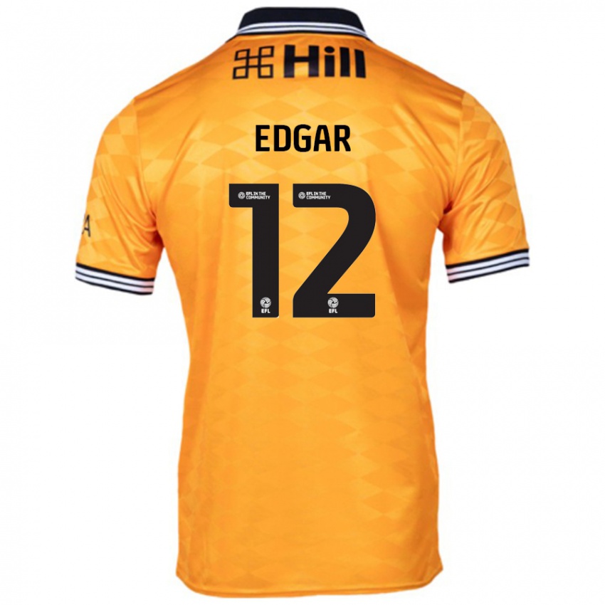 Criança Camisola Sammy Edgar #12 Laranja Principal 2024/25 Camisa