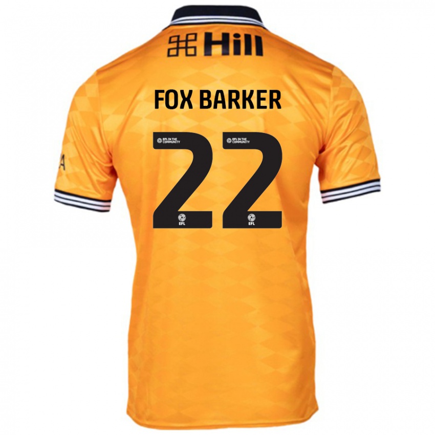 Criança Camisola Mistie Fox-Barker #22 Laranja Principal 2024/25 Camisa