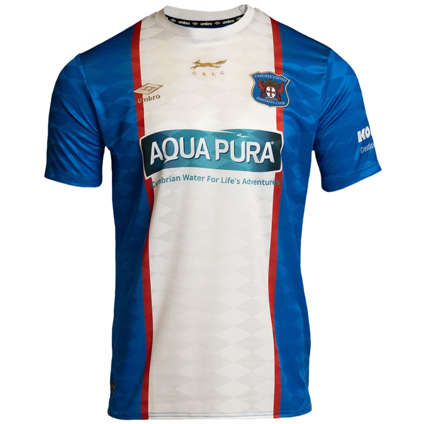 Criança Camisola Josh Vela #16 Azul Principal 2024/25 Camisa