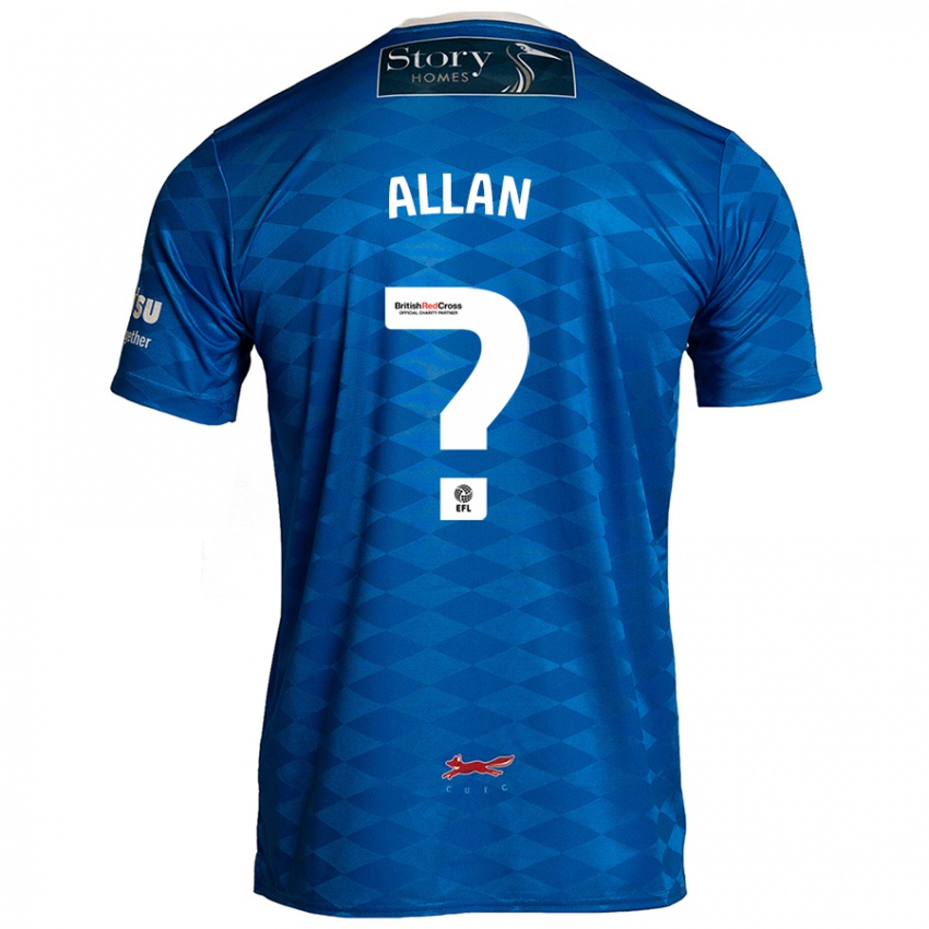 Criança Camisola Jake Allan #0 Azul Principal 2024/25 Camisa