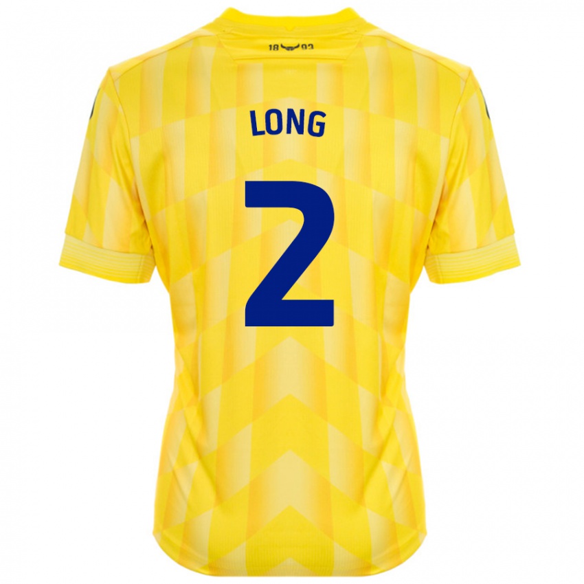 Criança Camisola Sam Long #2 Amarelo Principal 2024/25 Camisa