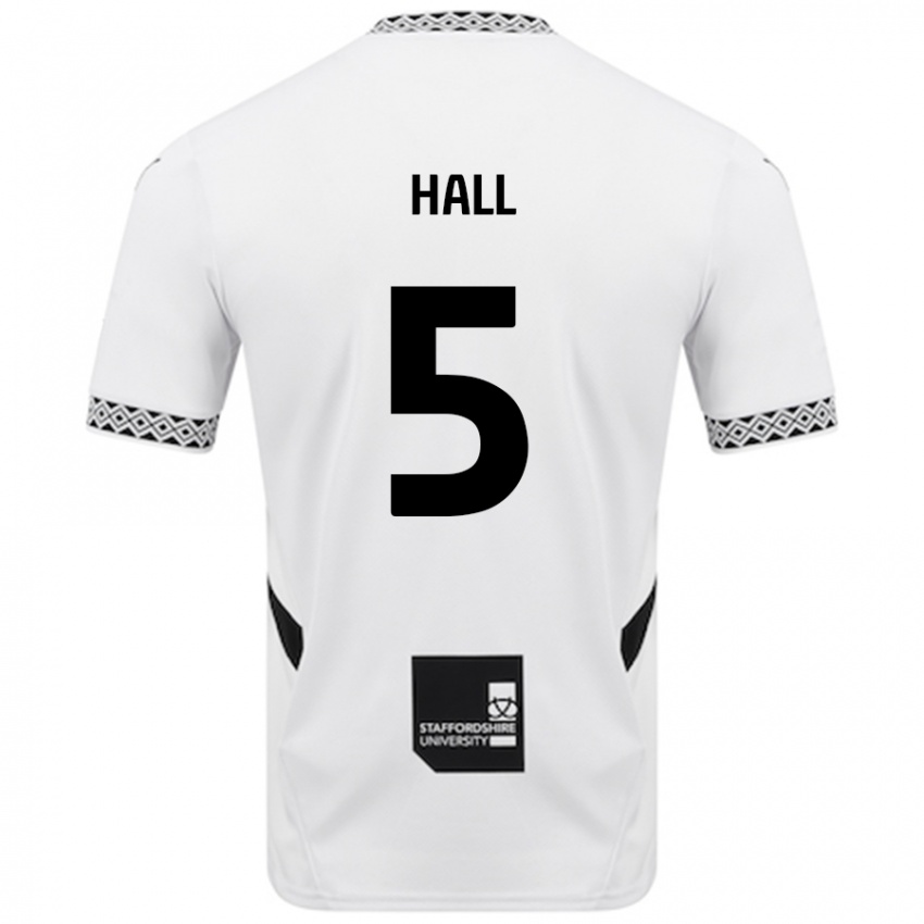 Criança Camisola Connor Hall #5 Branco Principal 2024/25 Camisa