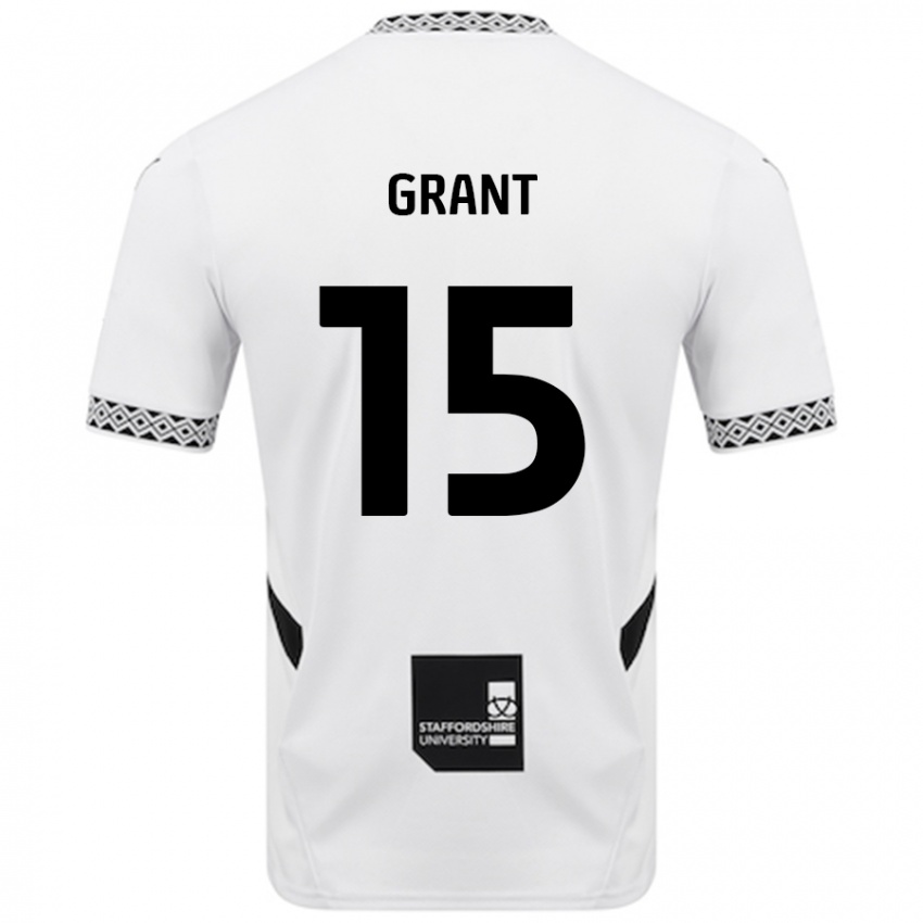 Criança Camisola Conor Grant #15 Branco Principal 2024/25 Camisa