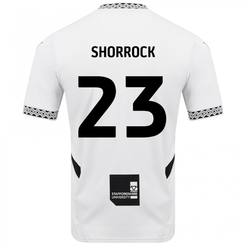 Criança Camisola Jack Shorrock #23 Branco Principal 2024/25 Camisa