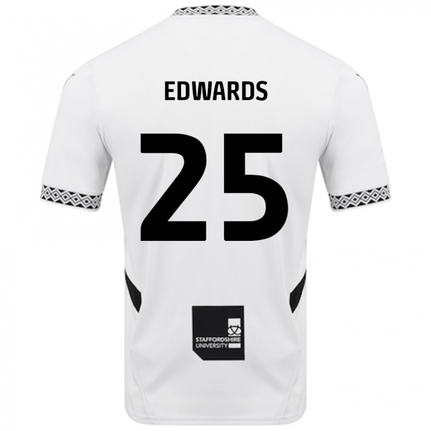 Criança Camisola Diamond Edwards #25 Branco Principal 2024/25 Camisa