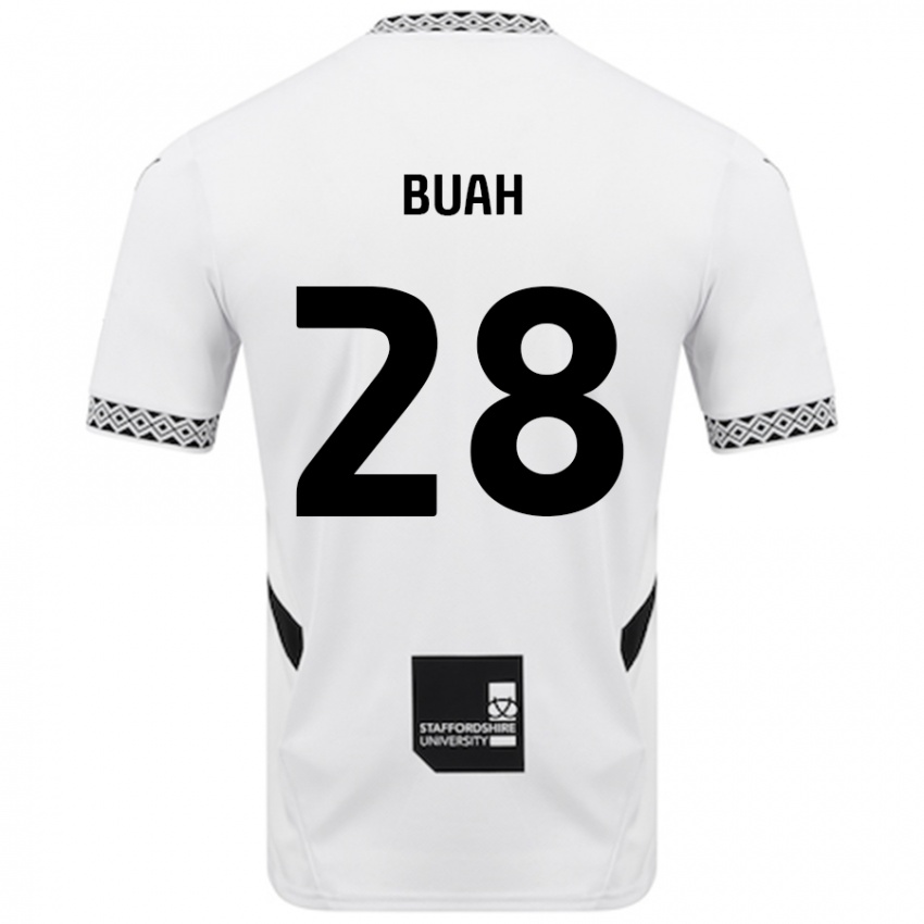 Criança Camisola Andrew Buah #28 Branco Principal 2024/25 Camisa