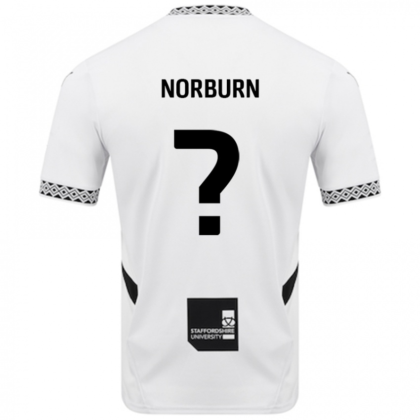 Criança Camisola Dylan Norburn #0 Branco Principal 2024/25 Camisa