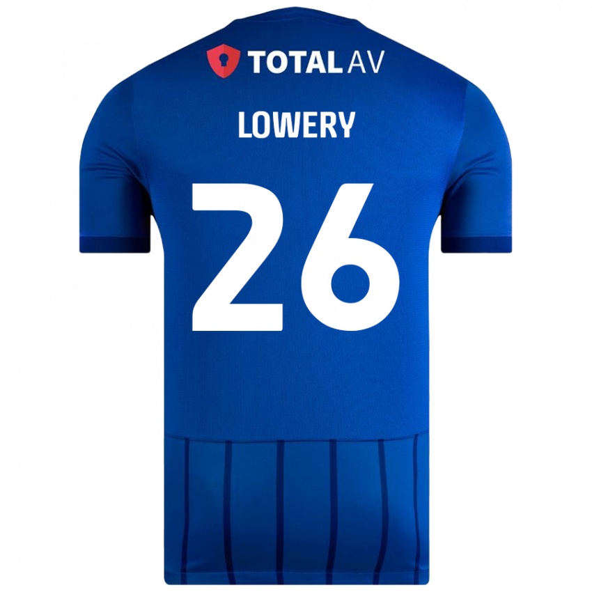 Criança Camisola Tom Lowery #26 Azul Principal 2024/25 Camisa