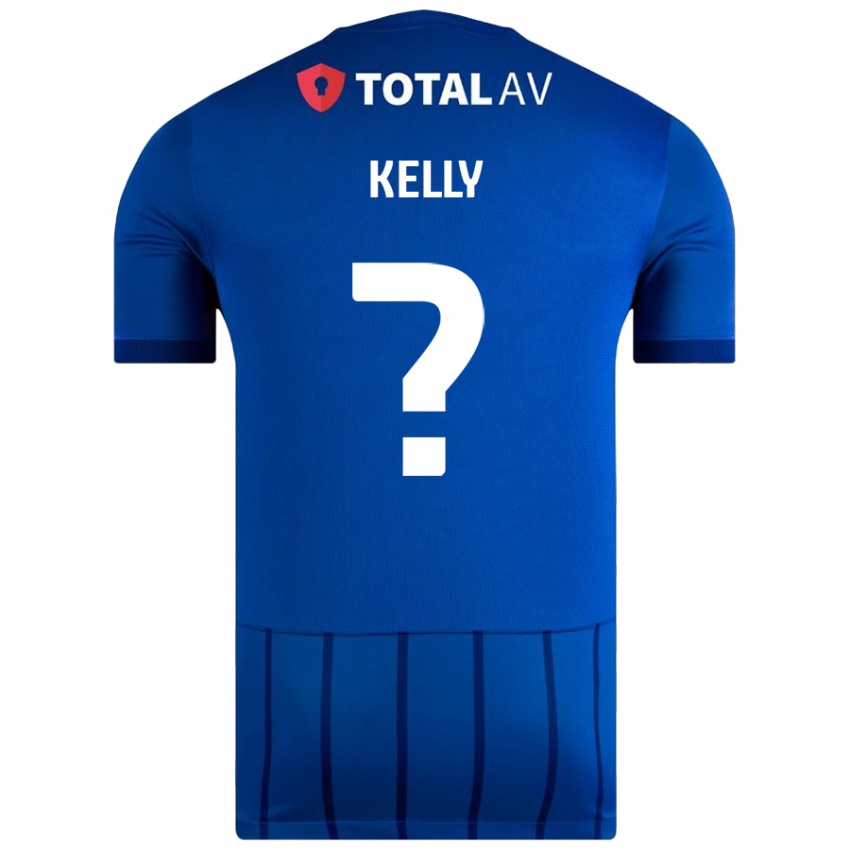 Criança Camisola Liam Kelly #0 Azul Principal 2024/25 Camisa