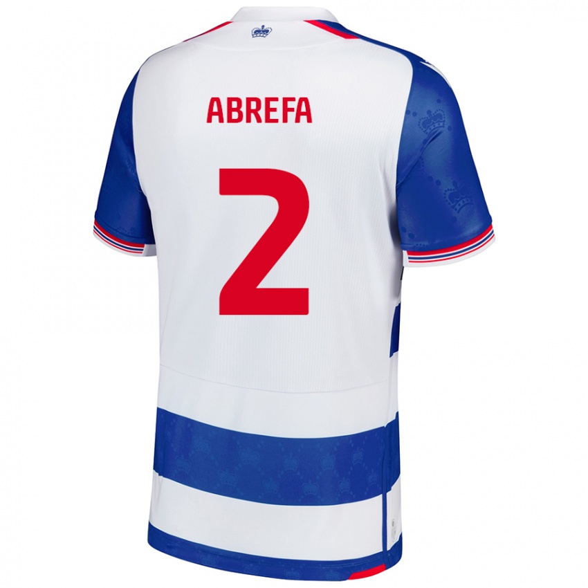 Criança Camisola Kelvin Abrefa #2 Branco Azul Principal 2024/25 Camisa