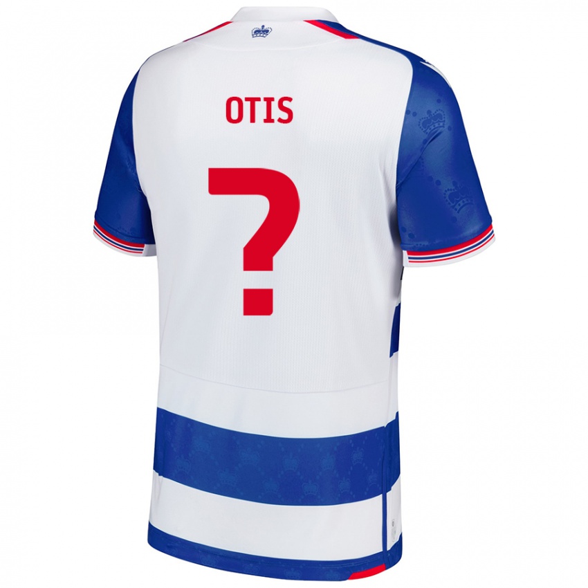 Criança Camisola Lewis Otis #0 Branco Azul Principal 2024/25 Camisa