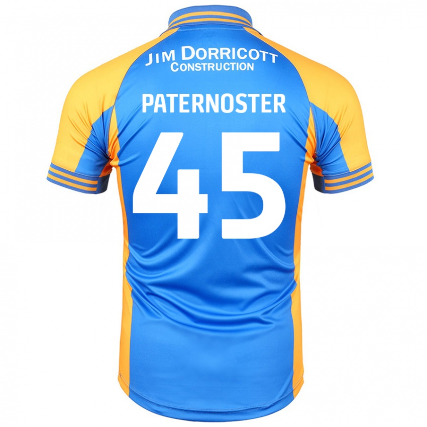 Criança Camisola Vladimir Paternoster #45 Âmbar Azul Principal 2024/25 Camisa