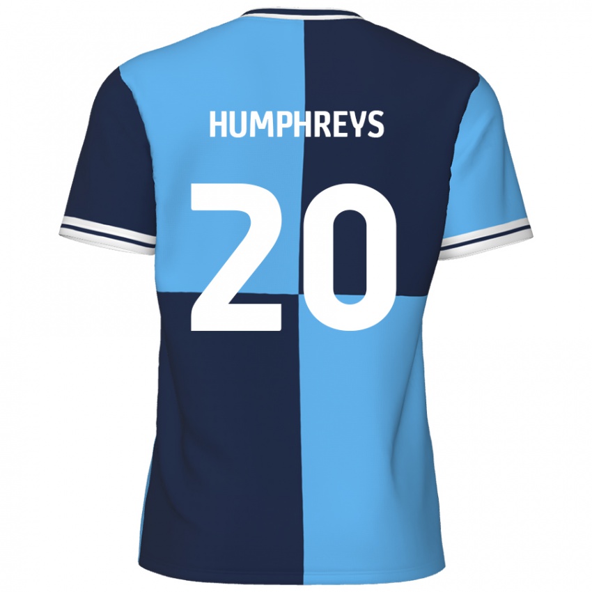 Criança Camisola Cameron Humphreys #20 Azul Céu Azul Escuro Principal 2024/25 Camisa