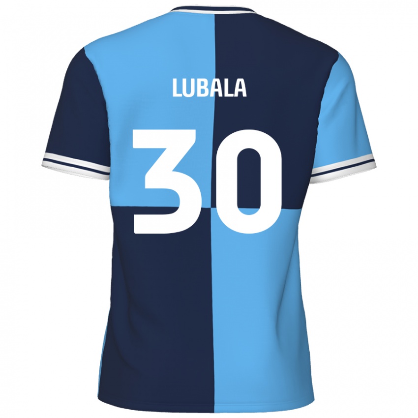 Criança Camisola Bez Lubala #30 Azul Céu Azul Escuro Principal 2024/25 Camisa