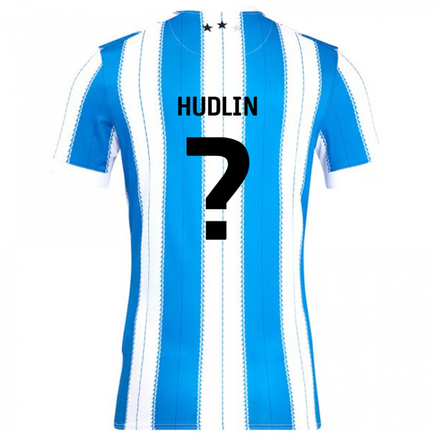 Criança Camisola Kyle Hudlin #0 Azul Branco Principal 2024/25 Camisa