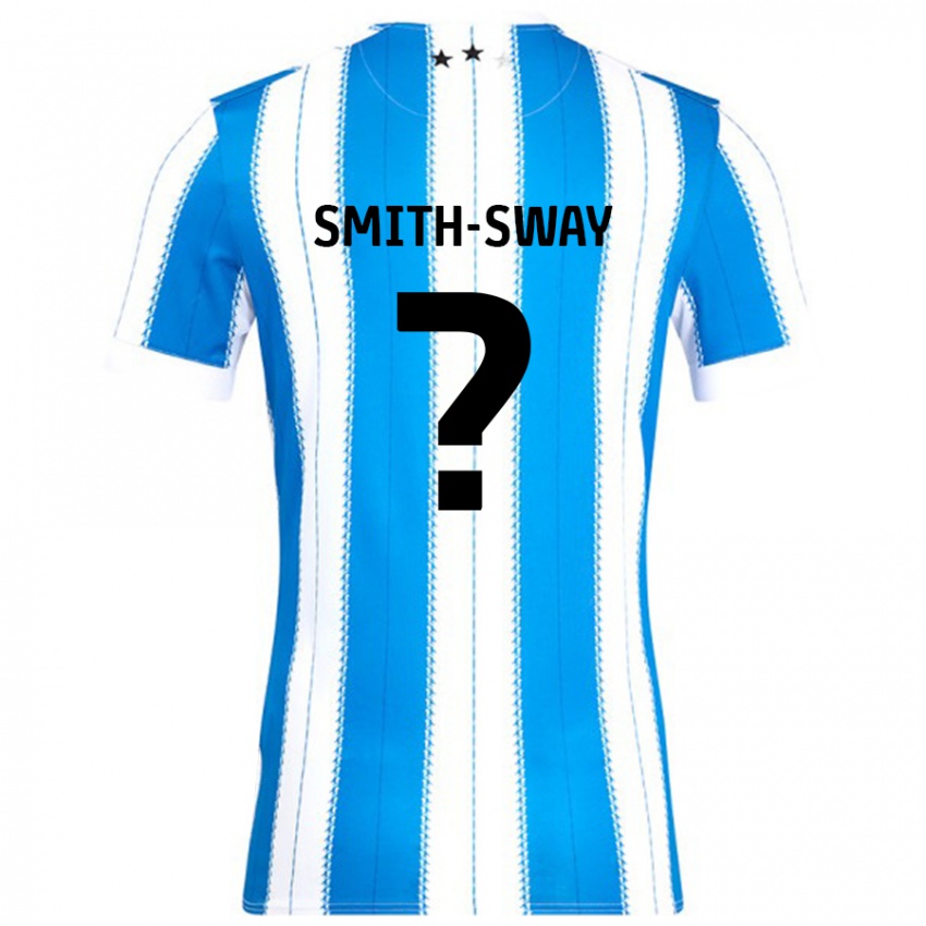 Criança Camisola Jay Smith-Sway #0 Azul Branco Principal 2024/25 Camisa