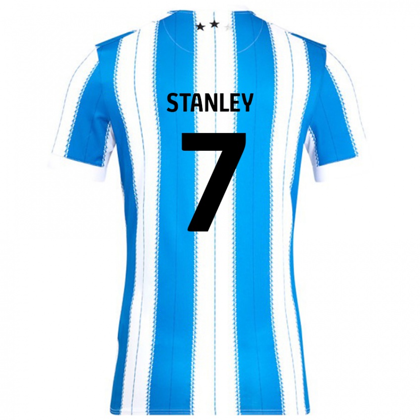 Criança Camisola Katie Stanley #7 Azul Branco Principal 2024/25 Camisa