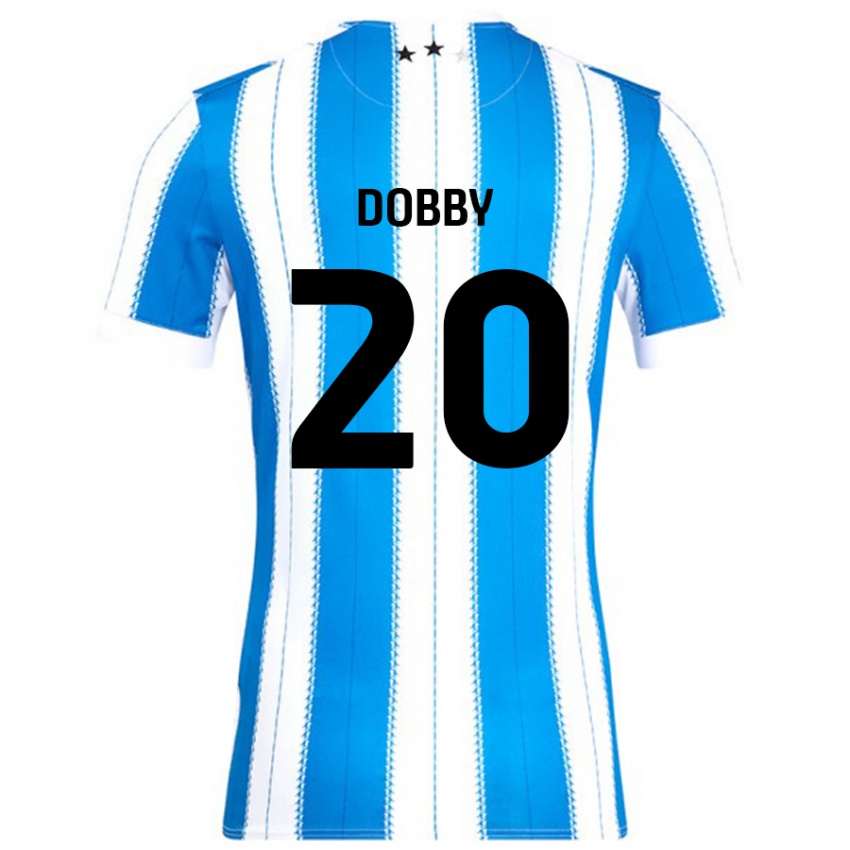 Criança Camisola Sarah Dobby #20 Azul Branco Principal 2024/25 Camisa