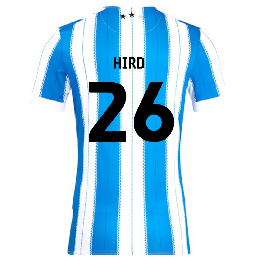 Criança Camisola Kayley Hird #26 Azul Branco Principal 2024/25 Camisa