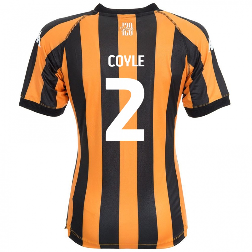 Criança Camisola Lewie Coyle #2 Âmbar Negro Principal 2024/25 Camisa