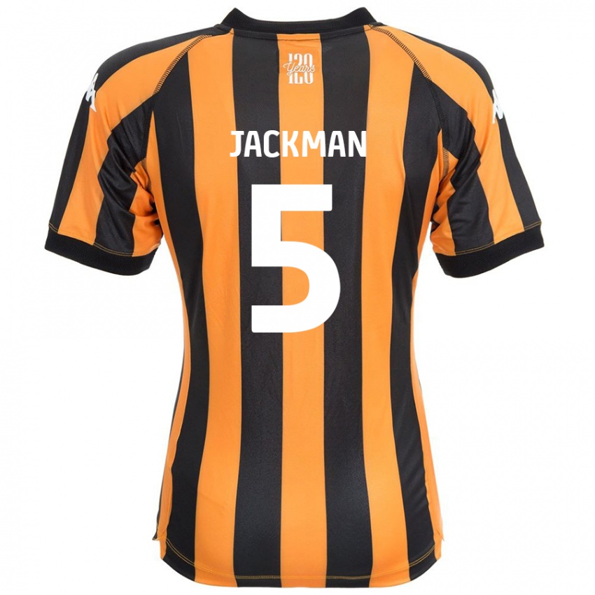 Criança Camisola Ellice Jackman #5 Âmbar Negro Principal 2024/25 Camisa