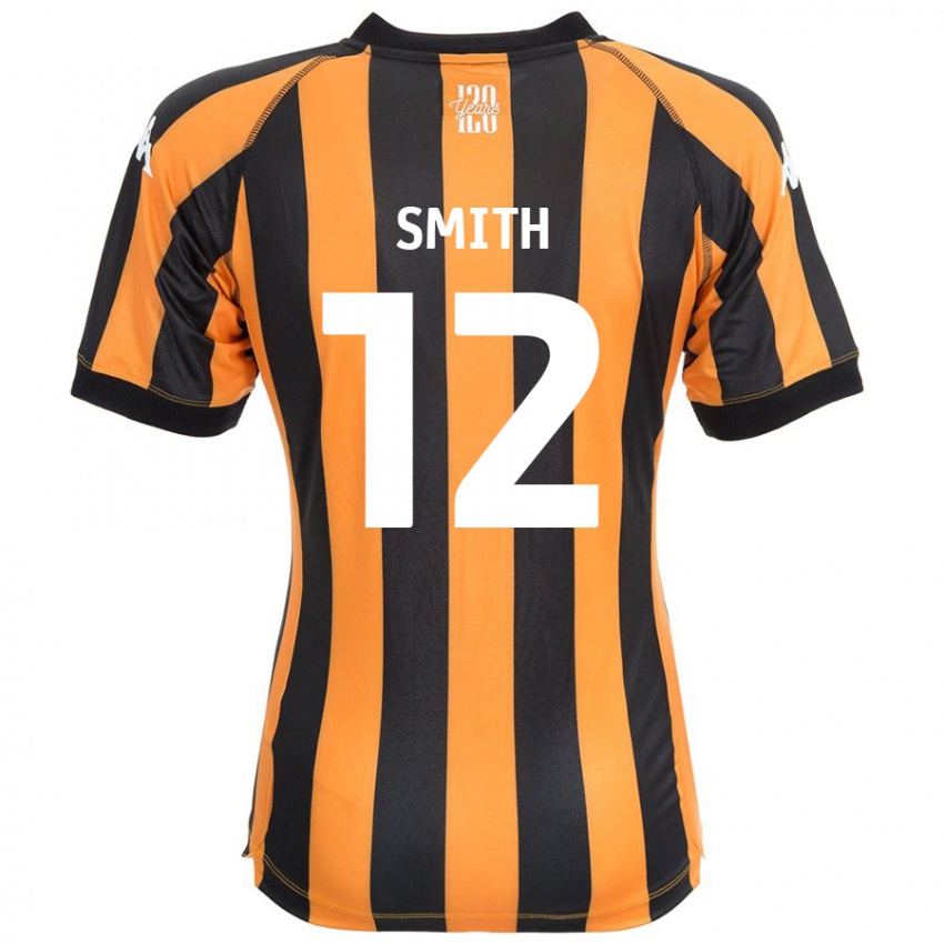 Criança Camisola Emily Smith #12 Âmbar Negro Principal 2024/25 Camisa