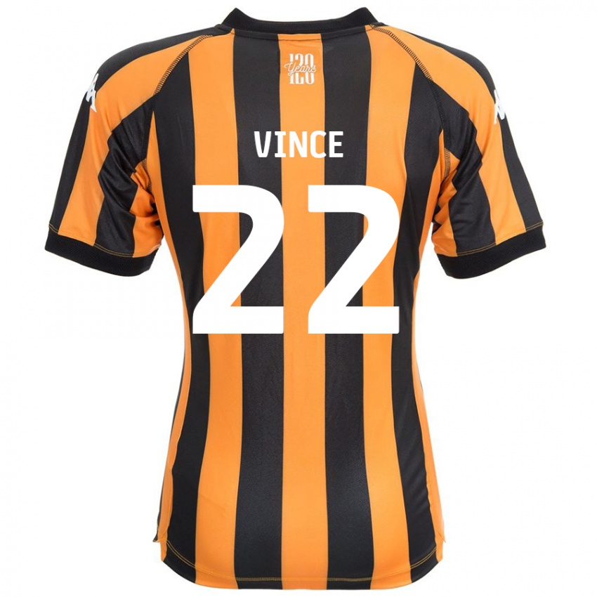 Criança Camisola Anna Vince #22 Âmbar Negro Principal 2024/25 Camisa