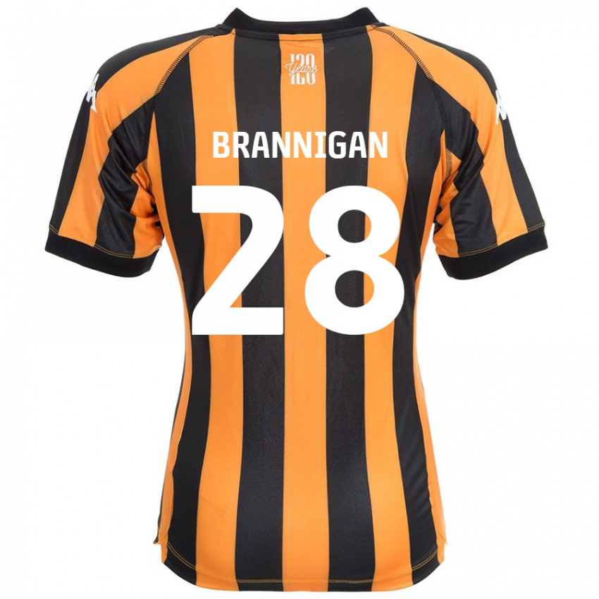 Criança Camisola Aoife Brannigan #28 Âmbar Negro Principal 2024/25 Camisa