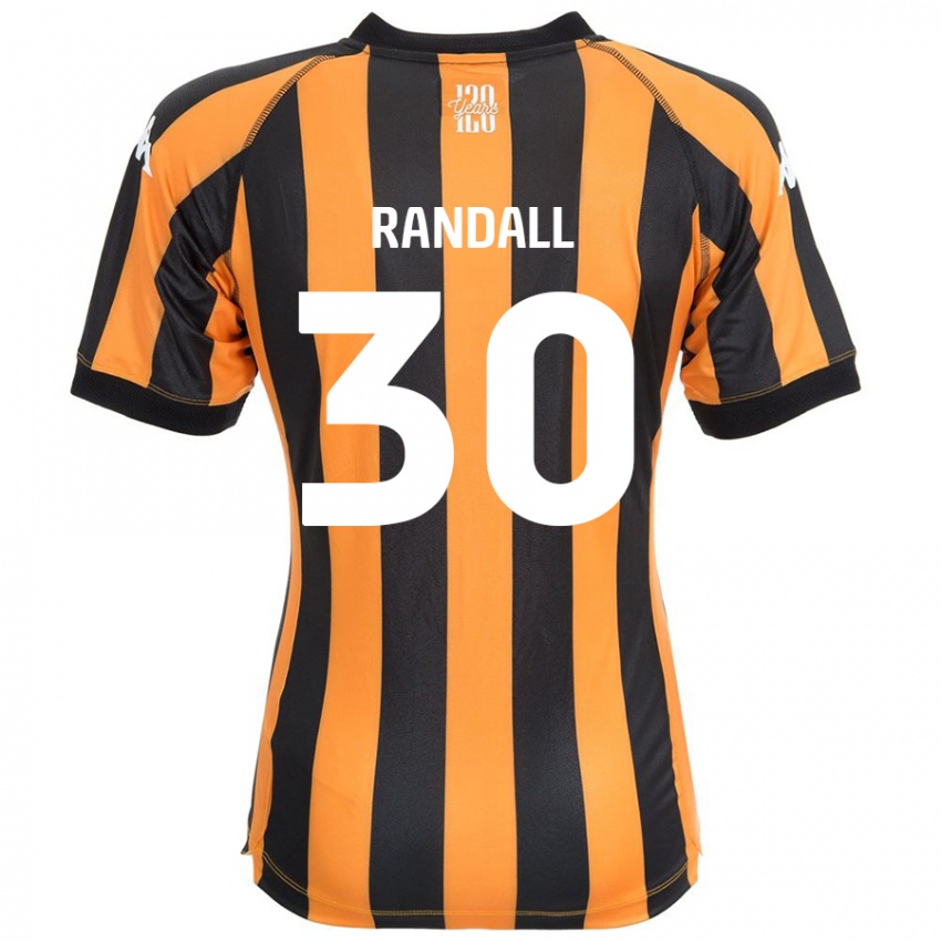 Criança Camisola Jennifer Randall #30 Âmbar Negro Principal 2024/25 Camisa