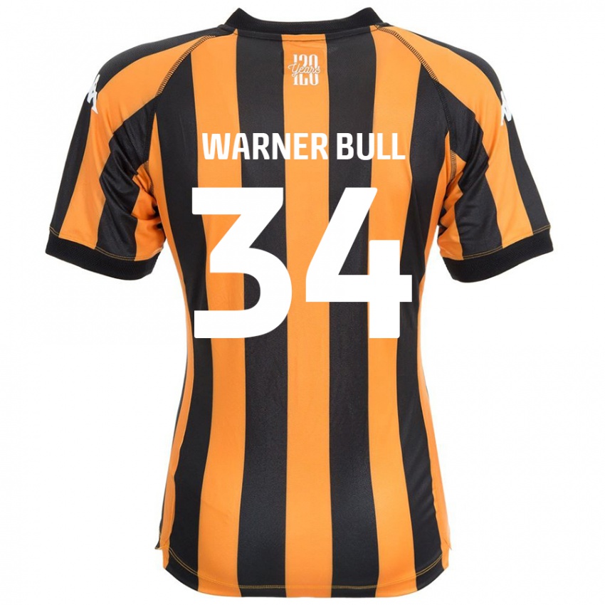 Criança Camisola Lucy Warner-Bull #34 Âmbar Negro Principal 2024/25 Camisa