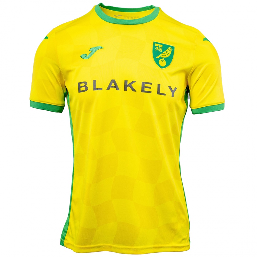 Criança Camisola Toby Chilvers #0 Verde Amarelo Principal 2024/25 Camisa