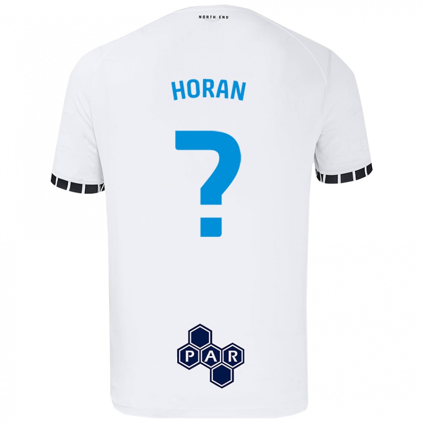 Criança Camisola Ellis Horan #0 Branco Principal 2024/25 Camisa