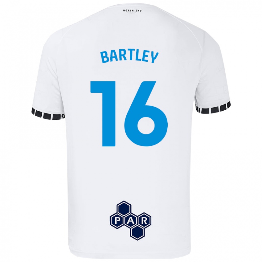 Criança Camisola Melanie Bartley #16 Branco Principal 2024/25 Camisa