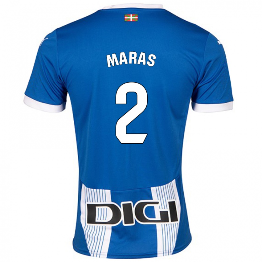 Criança Camisola Nikola Maras #2 Azul Principal 2024/25 Camisa