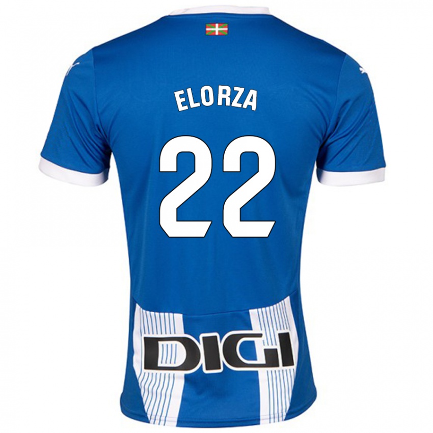 Criança Camisola Sheila Elorza #22 Azul Principal 2024/25 Camisa