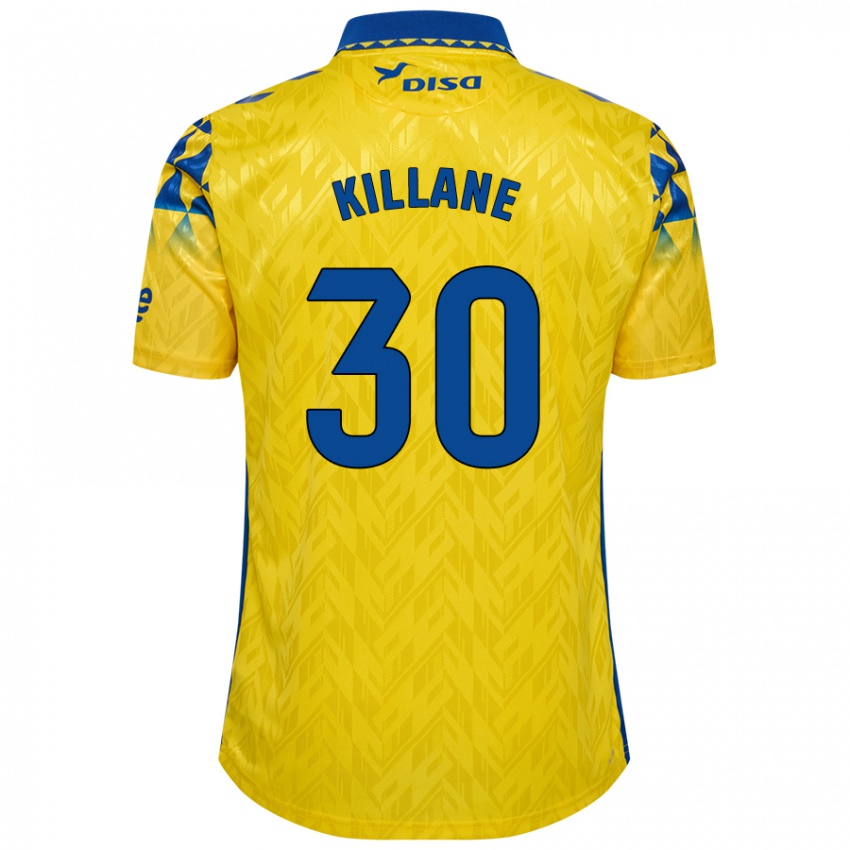 Criança Camisola Álvaro Killane #30 Azul Amarelo Principal 2024/25 Camisa