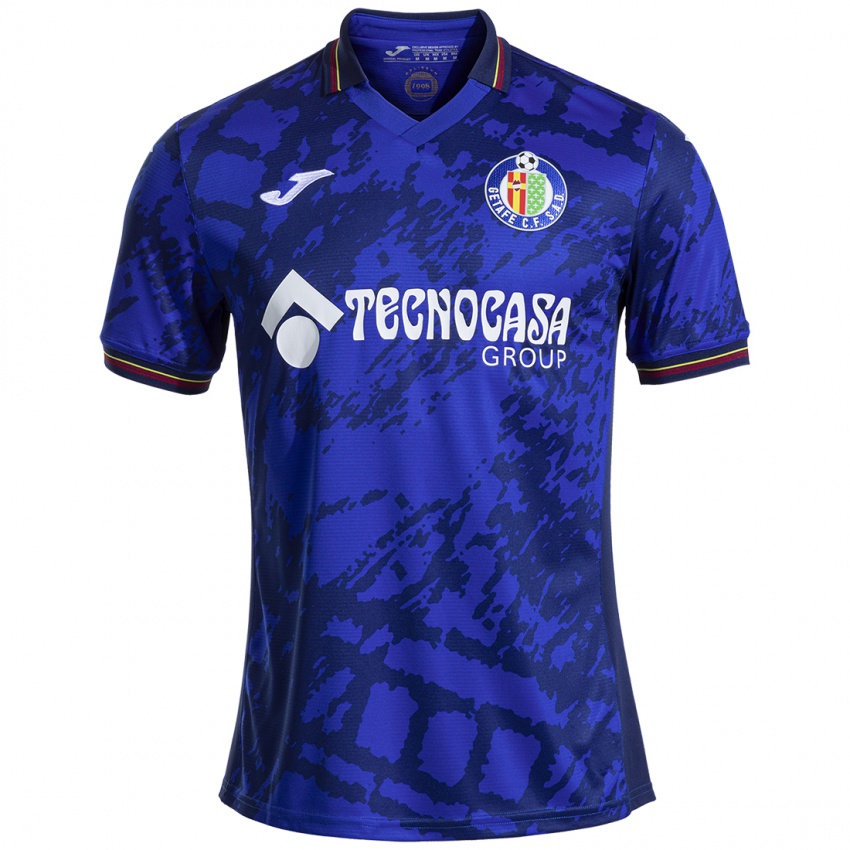 Criança Camisola Jiri Letacek #1 Azul Mais Escuro Principal 2024/25 Camisa