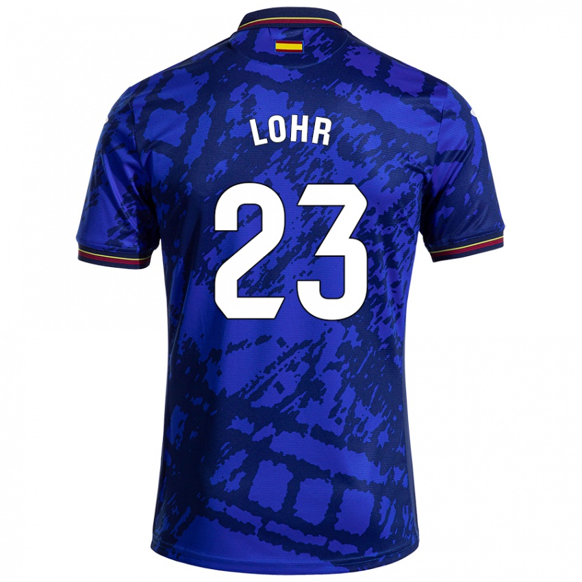 Criança Camisola Luca Lohr #23 Azul Mais Escuro Principal 2024/25 Camisa