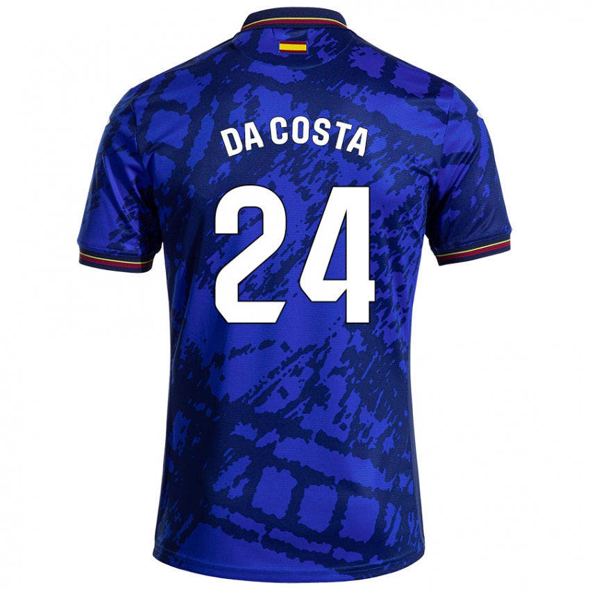 Criança Camisola Coba Da Costa #24 Azul Mais Escuro Principal 2024/25 Camisa