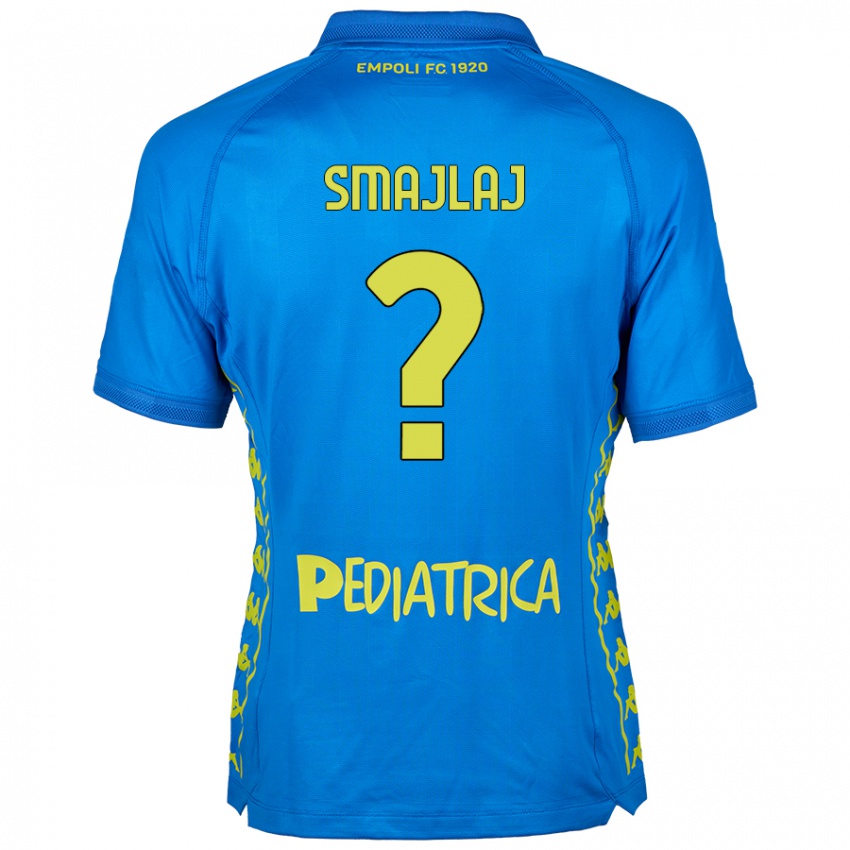 Criança Camisola Rikardo Smajlaj #0 Azul Principal 2024/25 Camisa