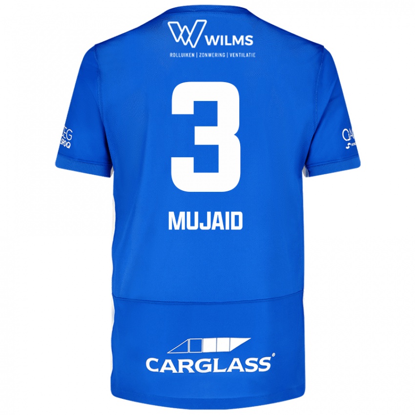 Criança Camisola Mujaid Sadick #3 Azul Principal 2024/25 Camisa