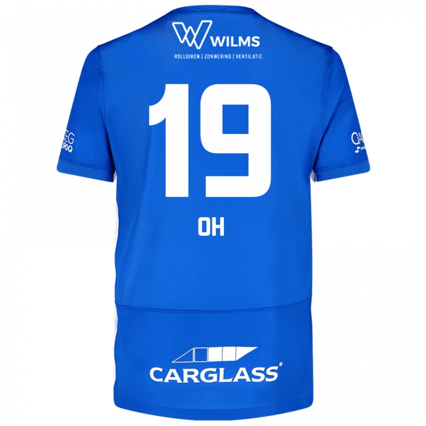 Criança Camisola Hyeon-Gyu Oh #19 Azul Principal 2024/25 Camisa