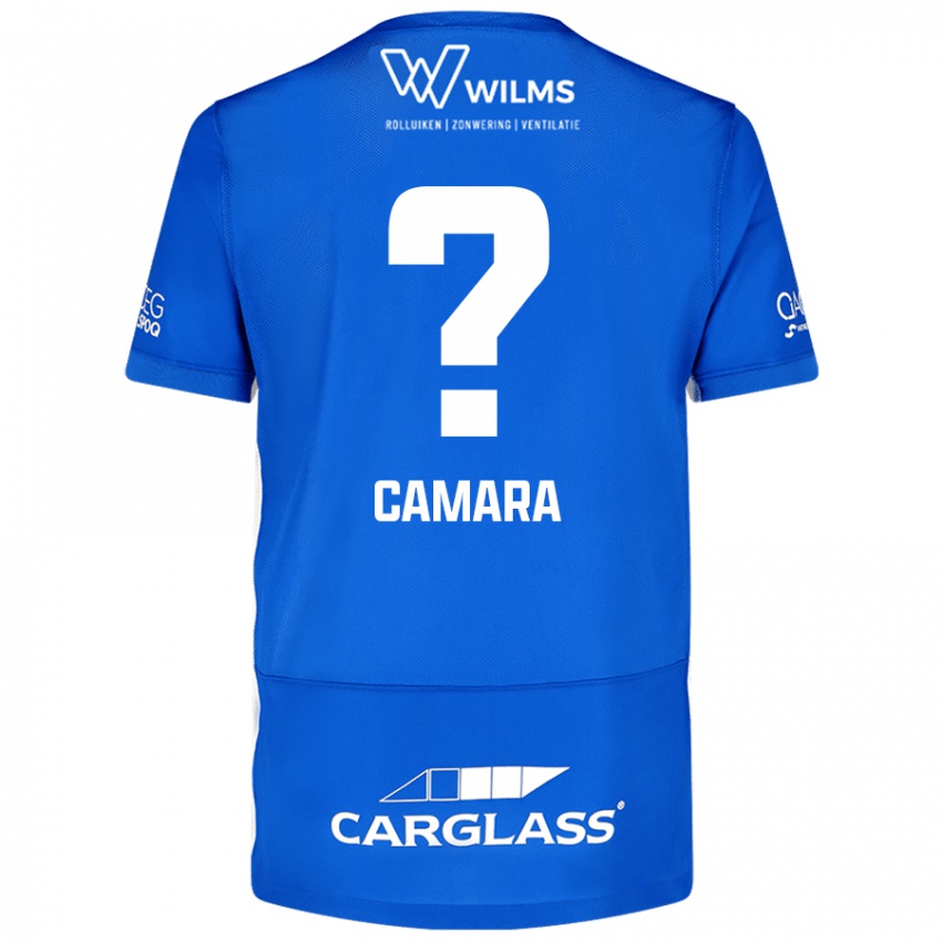 Criança Camisola Ali Camara #0 Azul Principal 2024/25 Camisa