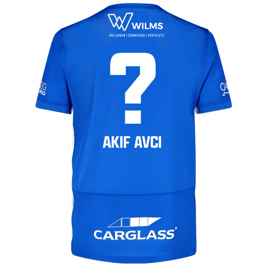 Criança Camisola Muhammed Akif Avcı #0 Azul Principal 2024/25 Camisa