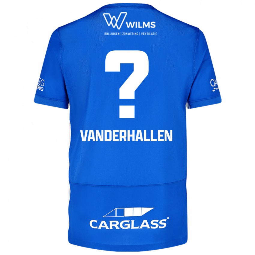 Criança Camisola Yari Vanderhallen #0 Azul Principal 2024/25 Camisa