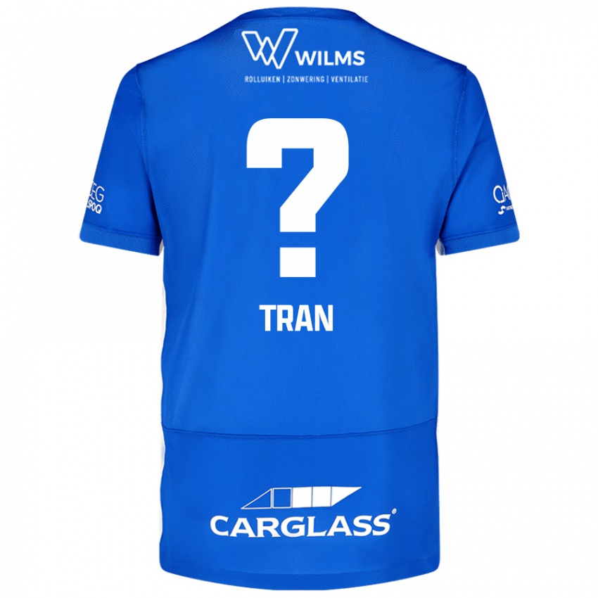 Criança Camisola Lenn-Minh Tran #0 Azul Principal 2024/25 Camisa