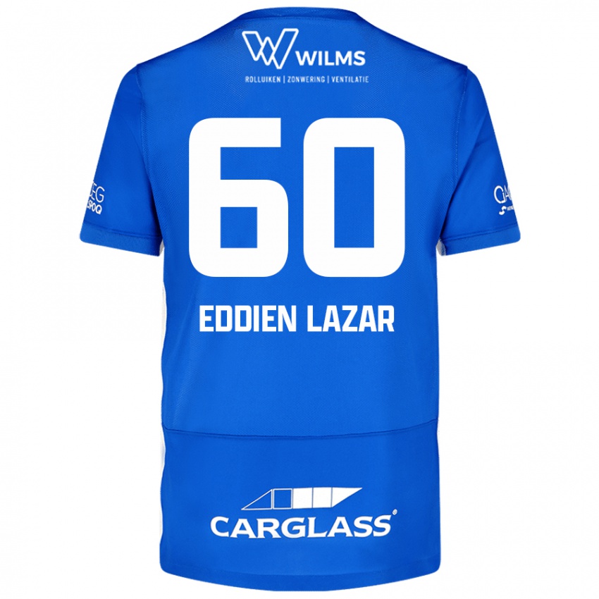 Criança Camisola Saif Eddien Lazar #60 Azul Principal 2024/25 Camisa