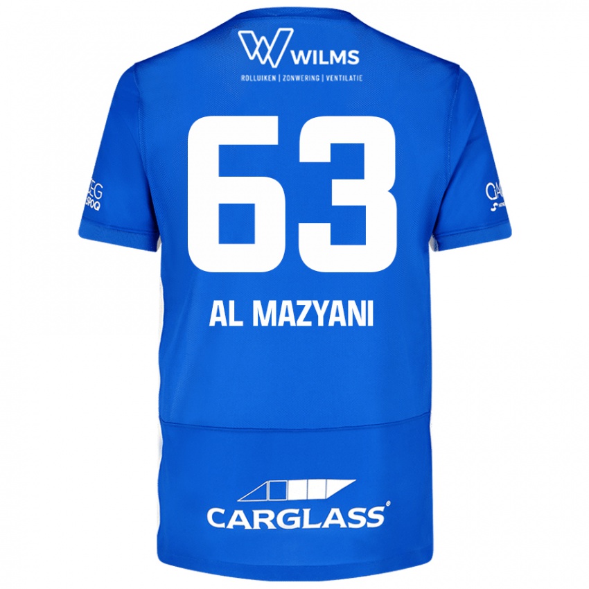 Criança Camisola Faissal Al Mazyani #63 Azul Principal 2024/25 Camisa