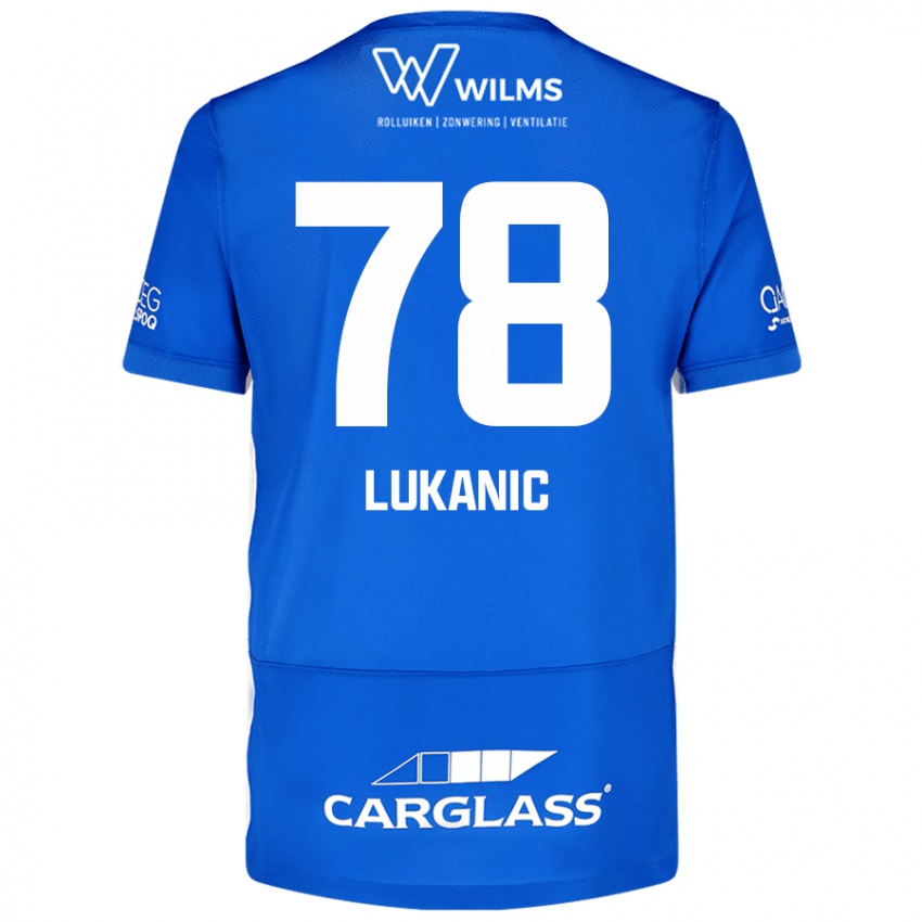 Criança Camisola Luka Lukanic #78 Azul Principal 2024/25 Camisa